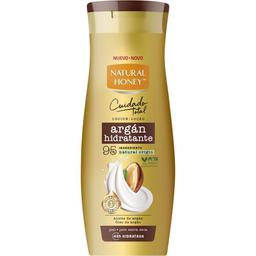 Loción corporal de argán natural honey, bote 330 ml
