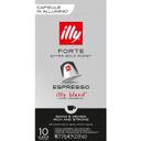 Café espresso forte en cápsulas Illy compatible con Nespresso 10 unidades de 5,7 g