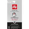 Café expresso forte compatible nespresso illy, caja 10 uds