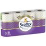 Papel higiénico acolchado scottex, paquete 8 rollos