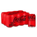 COCA-COLA Zero lata pack 12x33 cl