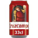 Cerveza cruzcampo, lata 33 cl