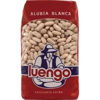 Alubia blanca larga extra luengo, paquete 1 kg