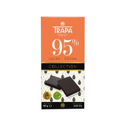 TRAPA Collection Chocolate negro 95 % cacao 80 g