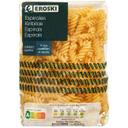 Pasta de espirales eroski, paquete 500 g