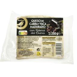 ALCAMPO GOURMET Queso de cabra y vaca madurado con Ribera del Duero ALCAMPO GOURMET 250 g