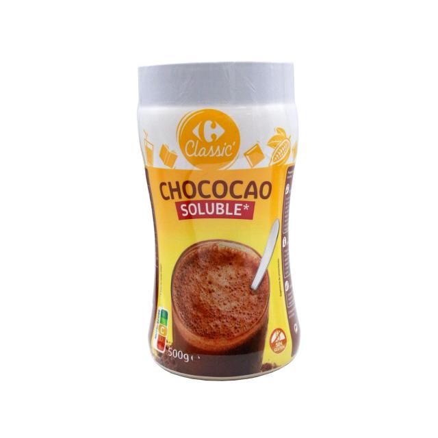 Cacao soluble Carrefour Classic sin gluten 500 g