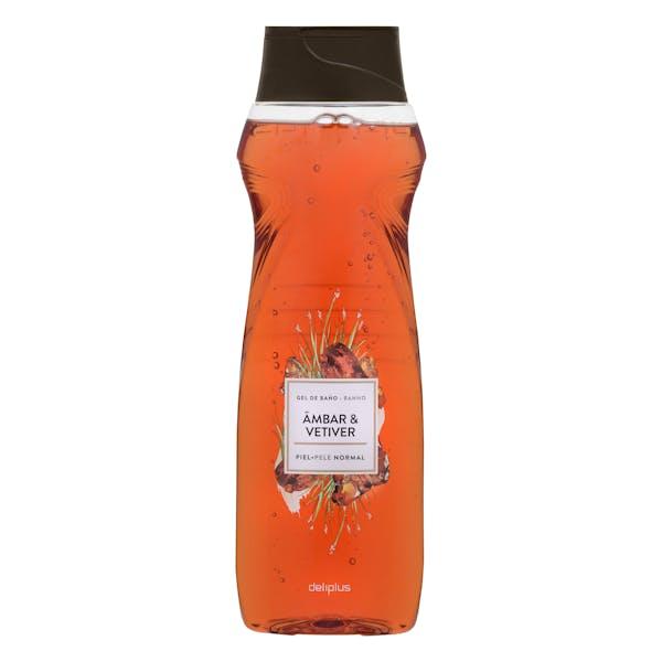 Gel de baño ambar y vetiver Deliplus piel normal