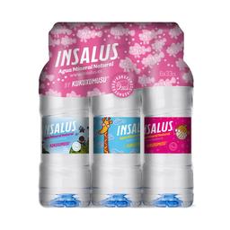 Agua mineral INSALUS KUKUSUMUSU botella de  33 centilitros pack de 6 uds