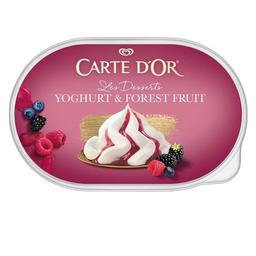 Helado de yogur forest fruits carte d'or, tarrina 480 g