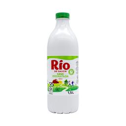 RÍO Leche semidesnatada de vaca, de origen gallego 1.5 l