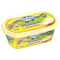 CENTRAL LECHERA ASTURIANA Tarrina de mantequilla sin sal CENTRAL LECHERA ASTURIANA 250 g