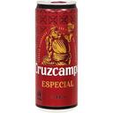 CRUZCAMPO Especial Cerveza rubia lata 33 cl