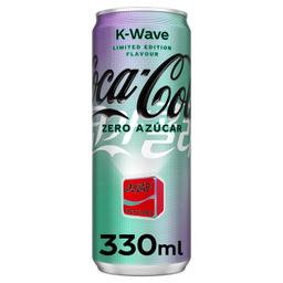 Refresco de cola K-Wave Coca-Cola Zero 330ml