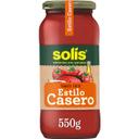 Tomate frito casero solis, frasco 550 g