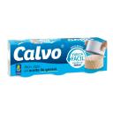 Atún claro en aceite de girasol Calvo pack 3 latas de 52 g