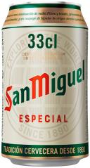 Cerveza SAN MIGUEL lata 33 cl