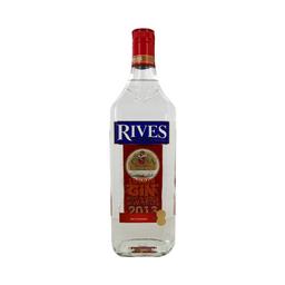 RIVES Ginebra española tipo London dry gin botella 1 litro