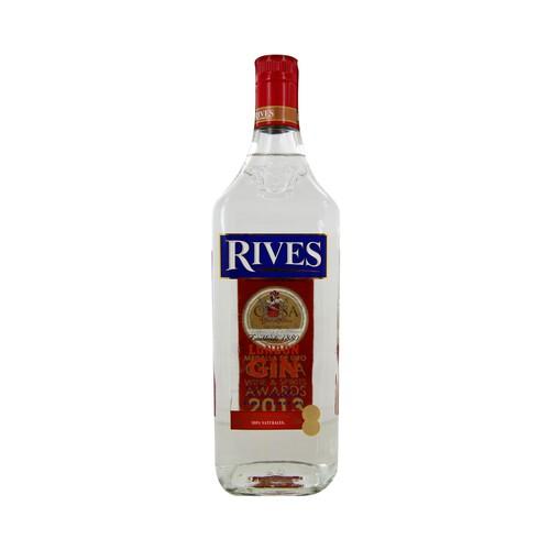 RIVES Ginebra española tipo London dry gin botella 1 litro