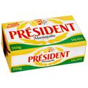 PRÉSIDENT Pastilla de mantequilla con sal PRESIDENT 250 g