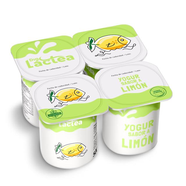 Yogur sabor limón Dia Láctea pack 4 x 125 g