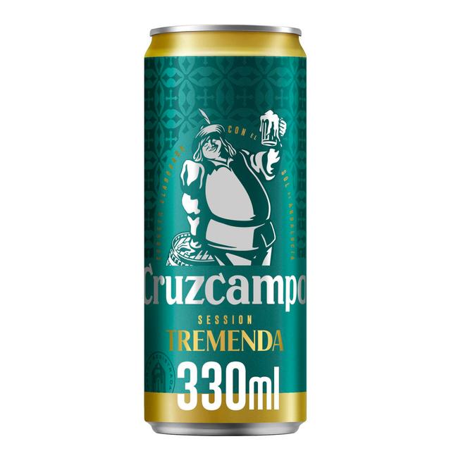 Cerveza Cruzcampo Tremenda lata 33 cl