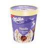 MILKA Tarrina de helado de vainilla con corazón de chocolate con leche 480 ml