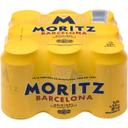 Cerveza moritz, lata pack 9x33 cl