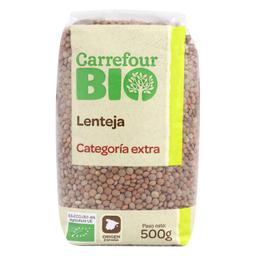 Lenteja categoría extra ecológica Carrefour Bio 500 g
