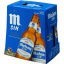 Cerveza sin alcohol Mahou pack 6 botellas 25cl