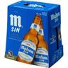 Cerveza sin alcohol mahou, pack botellín 6x25 cl