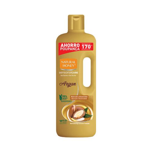 NATURAL HONEY Gel para ducha o baño con aceite de argán NATURAL HONEY Sensorial care 1350 ml