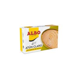 Atún claro en aceite de oliva ALBO 112 g pn