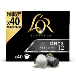 Café onyx en cápsulas L'Or Espresso compatible con Nespresso 40 unidades de 5,2 g