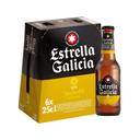 Cerveza ESTRELLA GALICIA sin gluten pack 6x25 cl