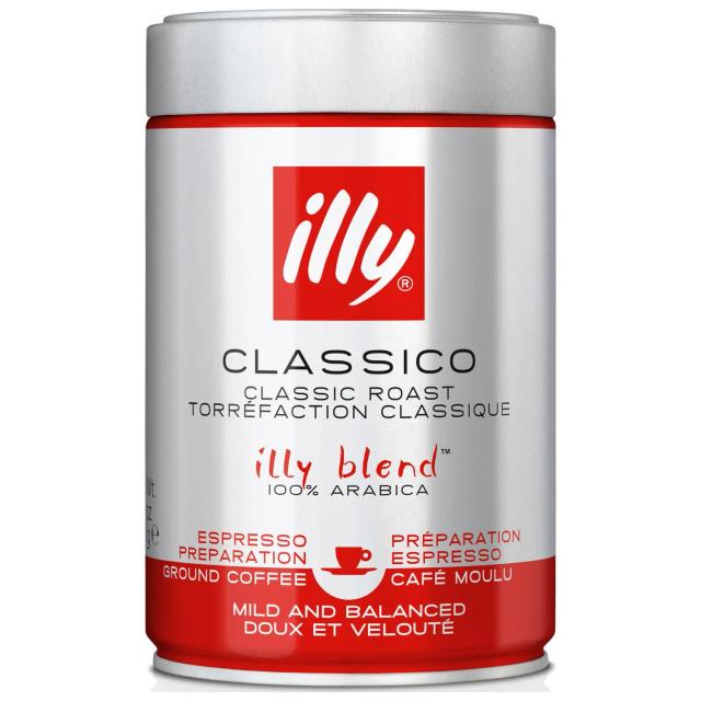 Café molido tueste classico Illy bote 250 g