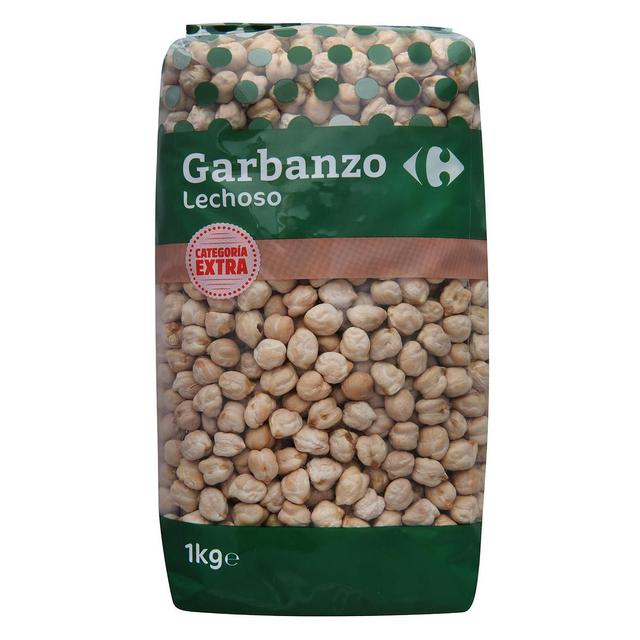 Garbanzo lechoso categoría extra Carrefour 1 kg