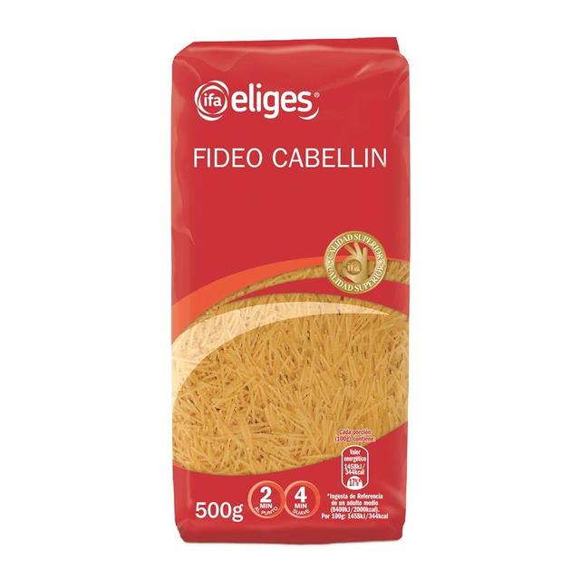 Fideo cabellín IFA ELIGES 500 g