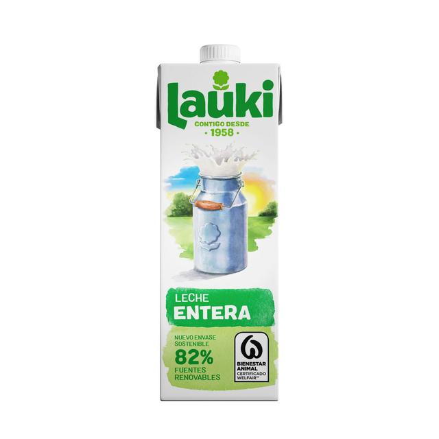 Leche entera Lauki brik 1 l