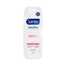 SANEX Sin neutro Gel de ducha o baño, con hidratantes naturales para pieles sensibles y delicadas 600 ml
