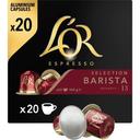 Café selección barista compatible nespresso l'or, paquete 20 uds