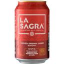 Cerveza original lager La Sagra lata 33 cl