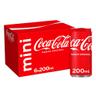 COCA COLA MINI refresco de cola  pack 6 uds x 200 ml