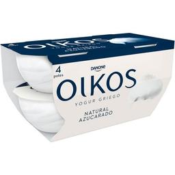 Yogur griego natural azucarado oikos, pack 4x110 g