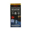 PRODUCTO ALCAMPO Café en cápsulas espresso descafeinado I6, 20 uds