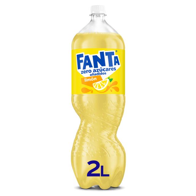 Fanta de limón Zero botella 2 l