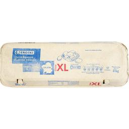 Huevo xl galicia eroski, cartón 12 uds