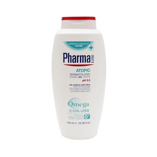 PHARMA LINE Gel para baño o ducha, especial pieles atópicas o muy secas PHARMA LINE 750 ml