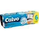 Atún claro en aceite de girasol Calvo pack de 6 latas de 52 g