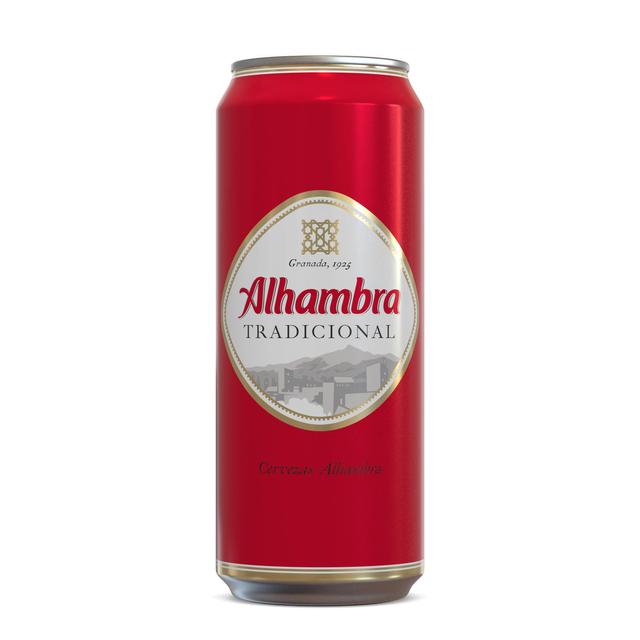 Cerveza Alhambra tradicional lata 50 cl